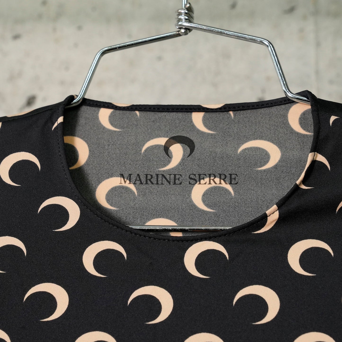 RECYCLED MOON JERSEY SS CREWNECK TOP / IT99:INVERSE TAN