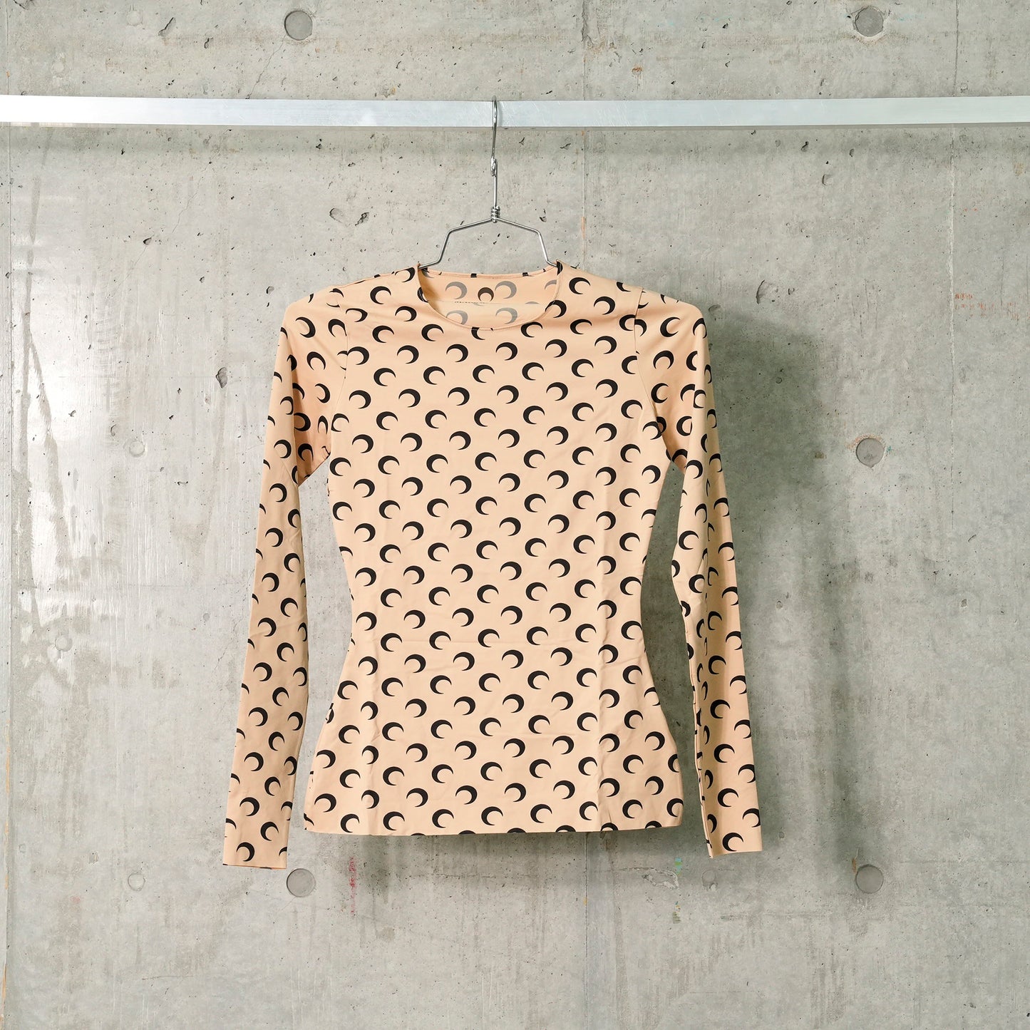 RECYCLED MOON JERSEY SS CREWNECK TOP / TA10:TAN