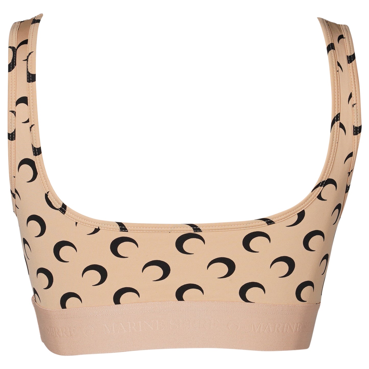 RECYCLED MOON JERSEY SPORTS BRA / TA10:TAN