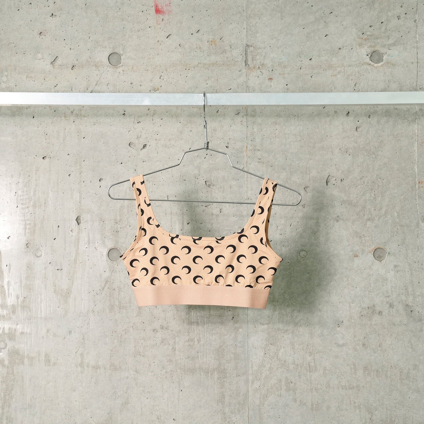 RECYCLED MOON JERSEY SPORTS BRA / TA10:TAN