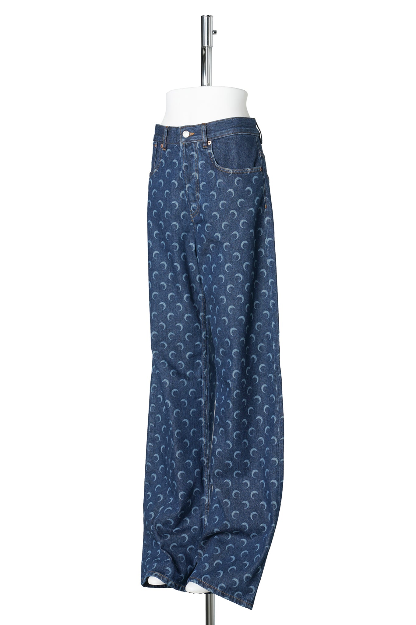 MIDNIGHT BLUE DENIM STRAIGHT JEANS / BL80:MIDNIGHT BLUE
