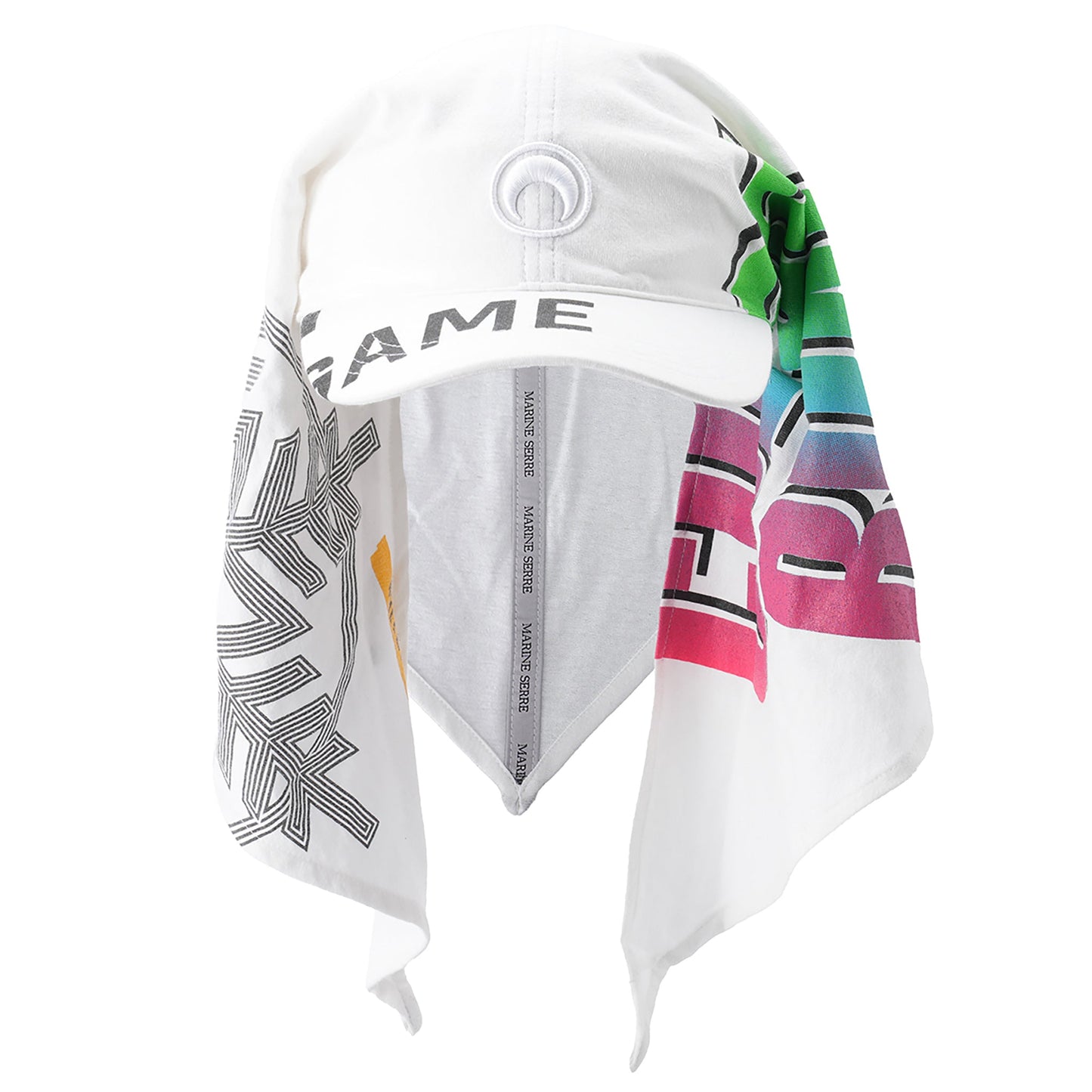 REGENERATED GRAPHIC T-SHIRTS VEILED CAP / WH10：WHITE
