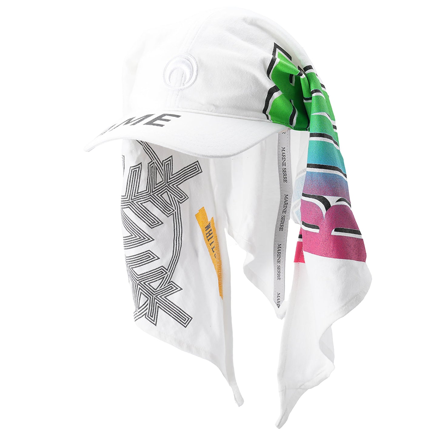 REGENERATED GRAPHIC T-SHIRTS VEILED CAP / WH10：WHITE