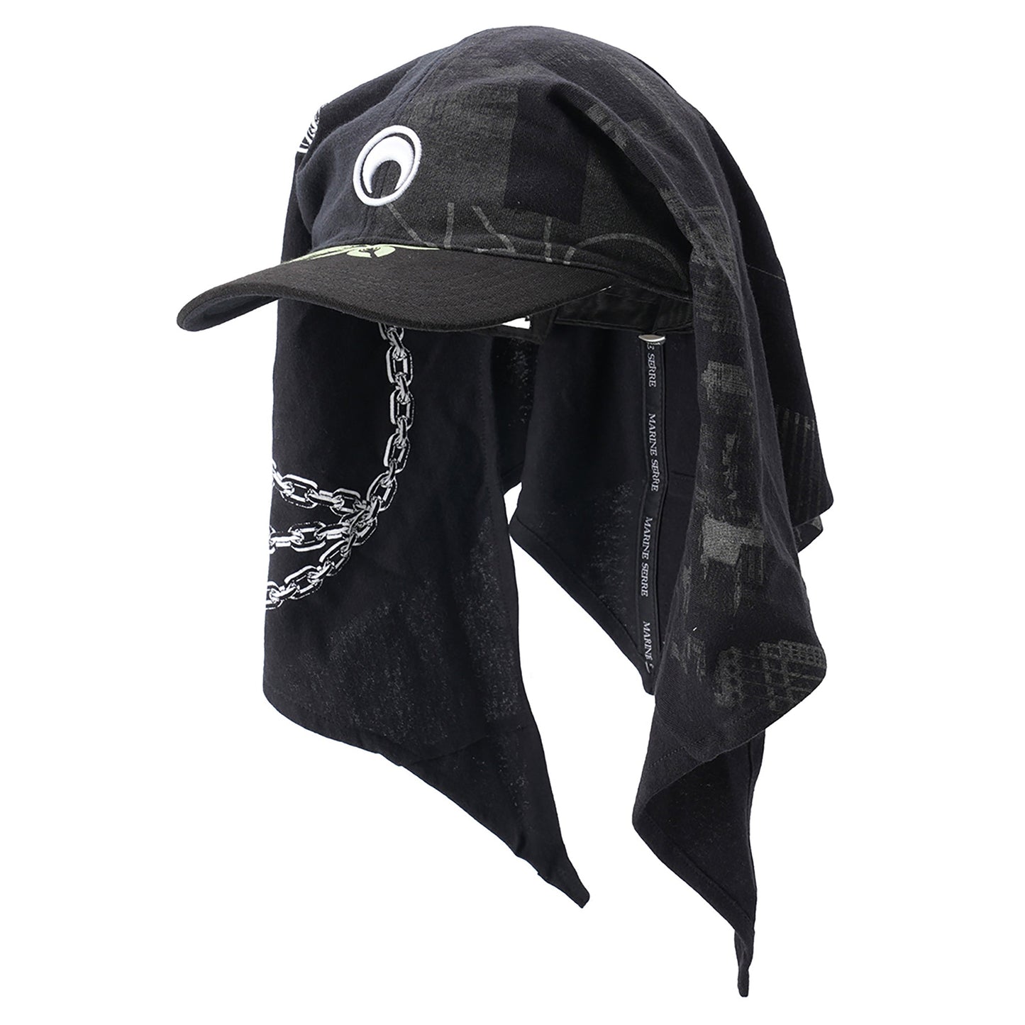 REGENERATED GRAPHIC T-SHIRTS VEILED CAP / BK99：BLACK