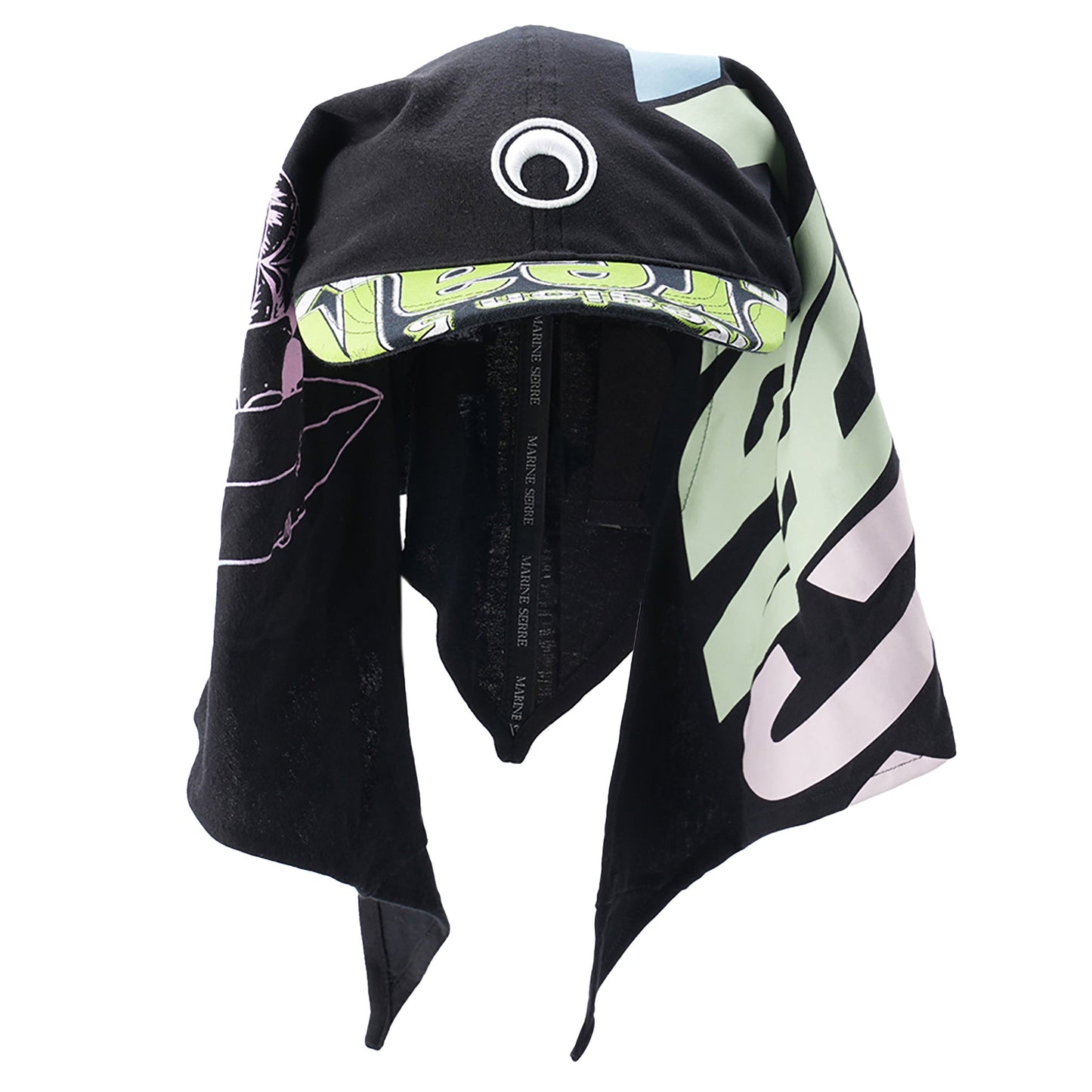 REGENERATED GRAPHIC T-SHIRTS VEILED CAP / BK99：BLACK