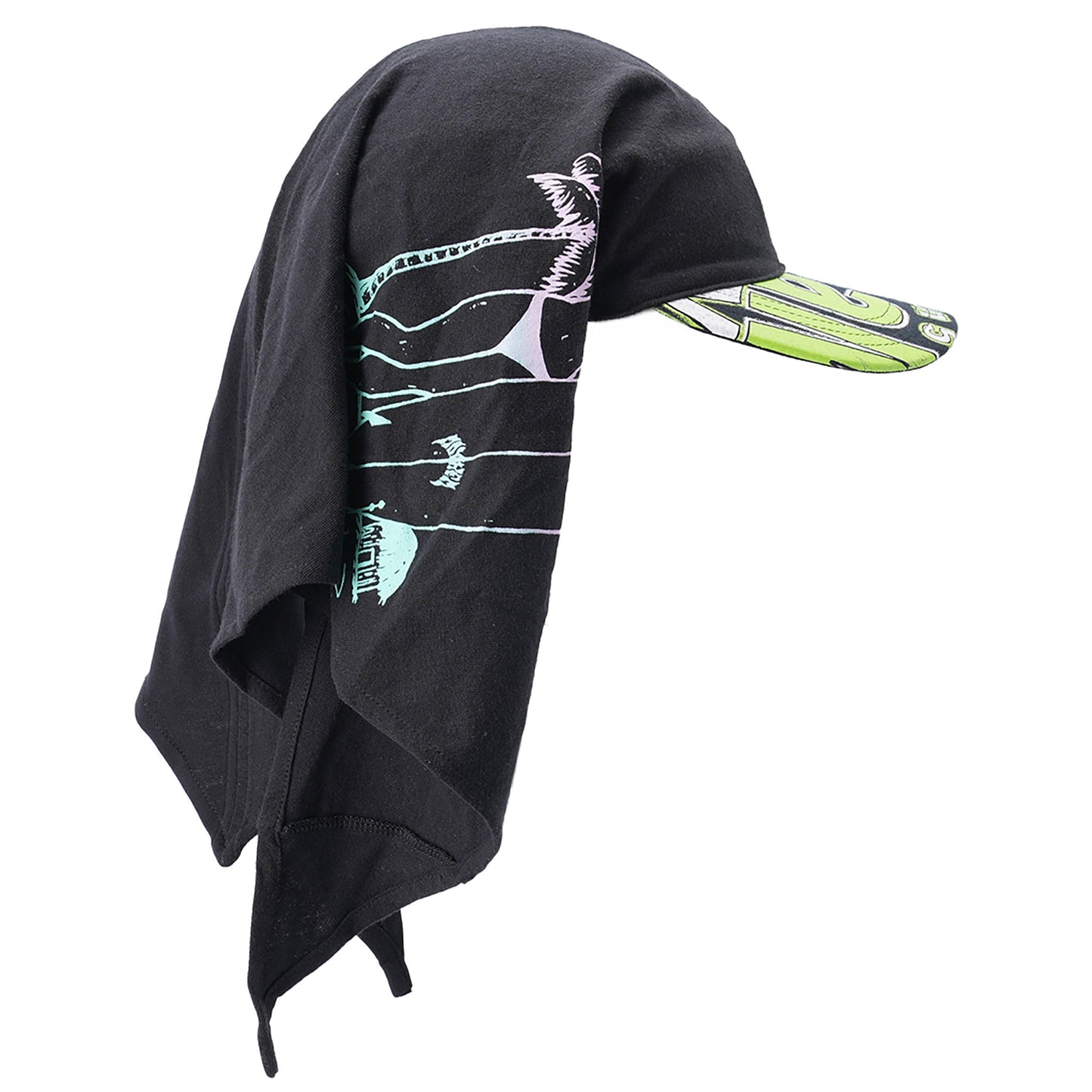 REGENERATED GRAPHIC T-SHIRTS VEILED CAP / BK99：BLACK