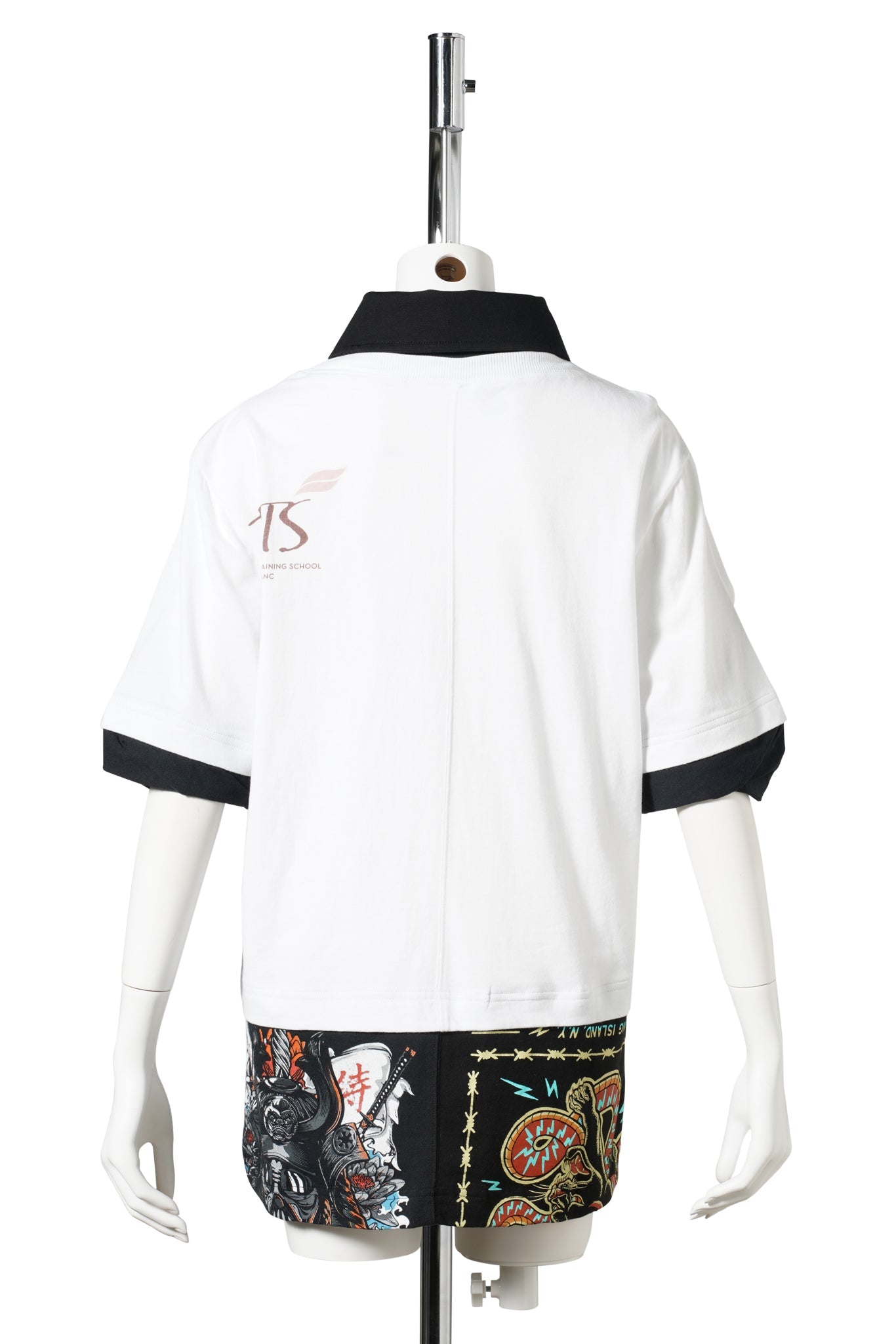 REGENERATED JERSEY SS POLO T-SHIRT / WH10:WHITE