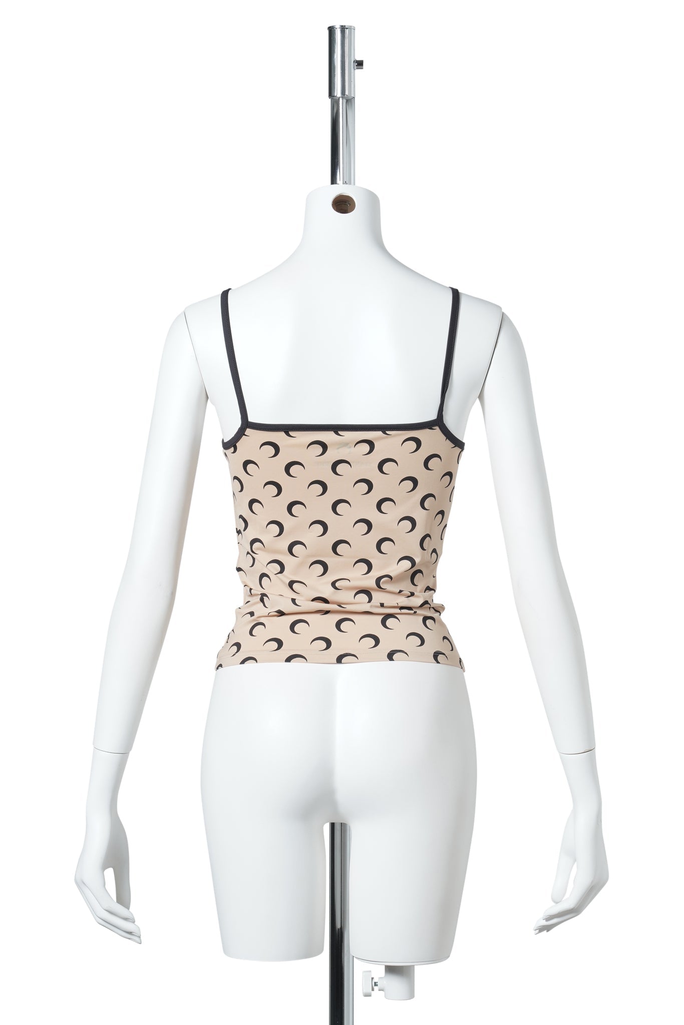 MOON PRINTED JERSEY STRAPS TOP / TA10:TAN
