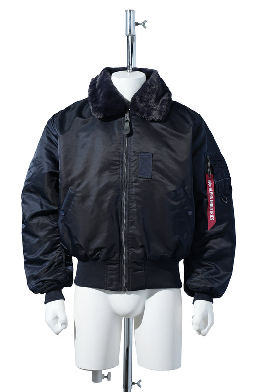 MASTERMIND WORLD x ALPHA INDUSTRIES B-15 FLIGHT JACKET / 010:NAVY