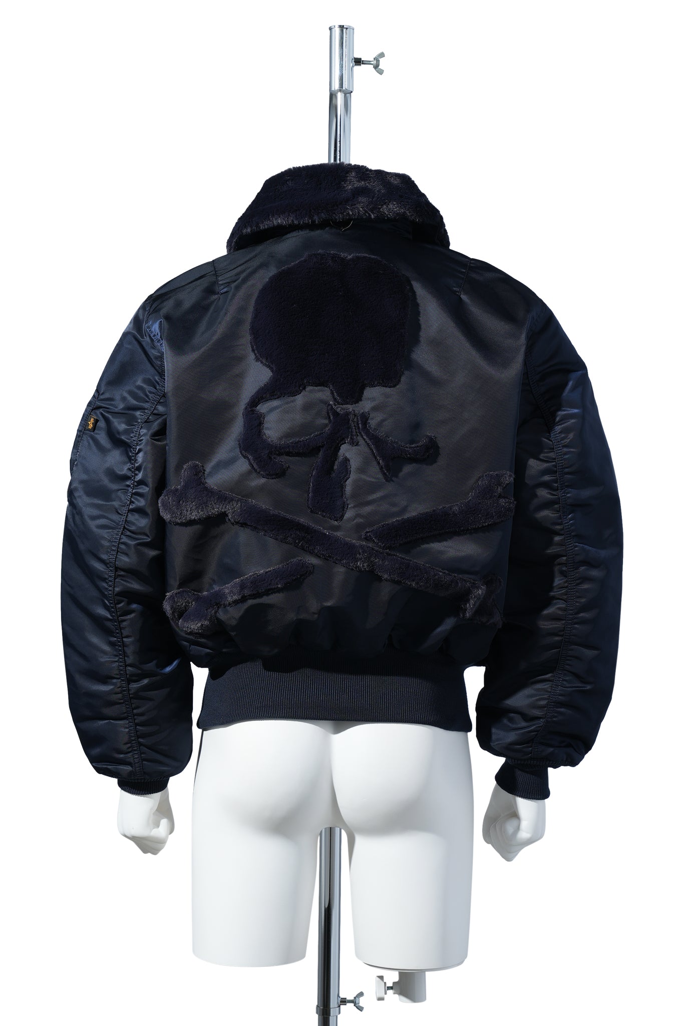 MASTERMIND WORLD x ALPHA INDUSTRIES B-15 FLIGHT JACKET / 010:NAVY