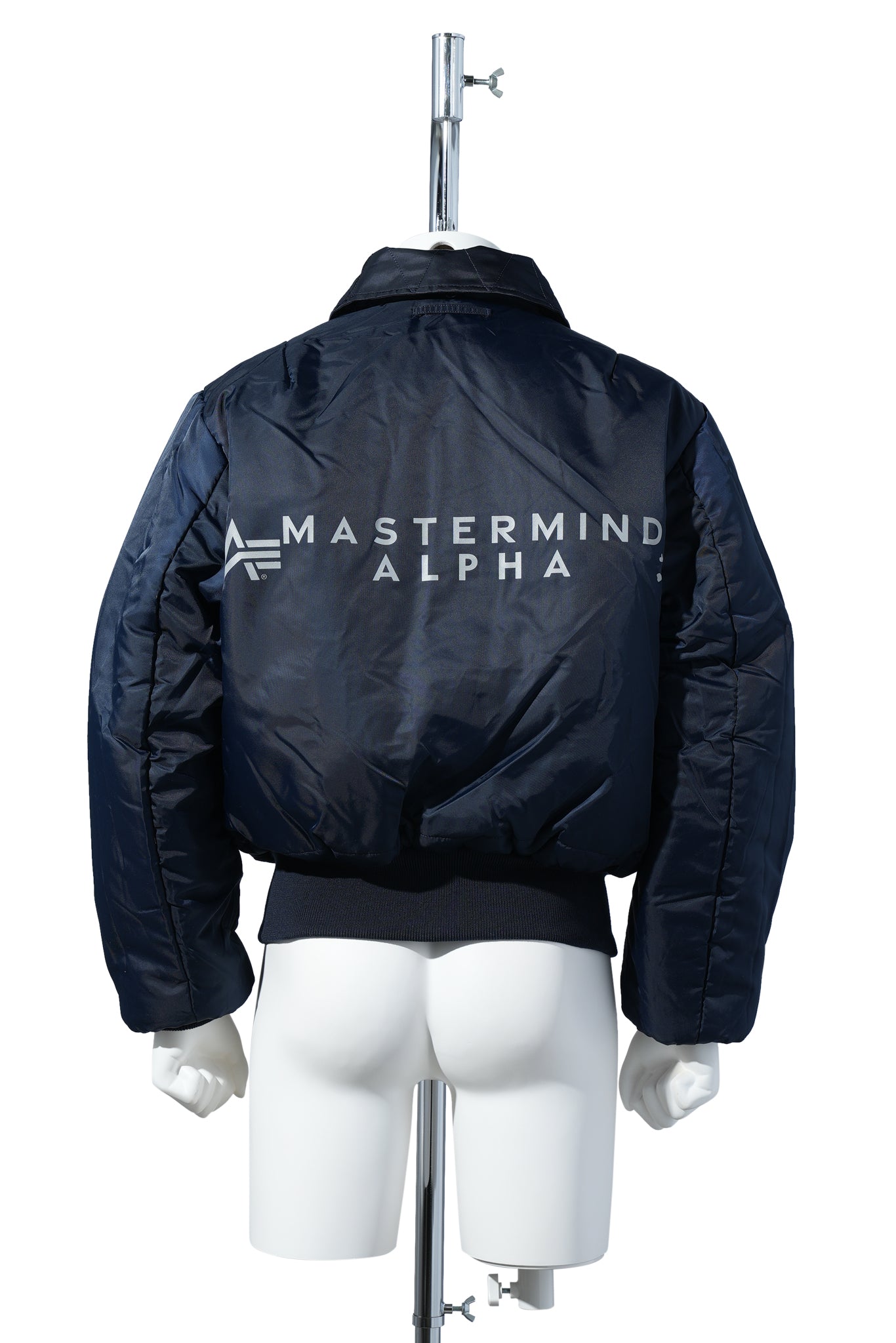 MASTERMIND WORLD x ALPHA INDUSTRIES B-15 FLIGHT JACKET / 010:NAVY