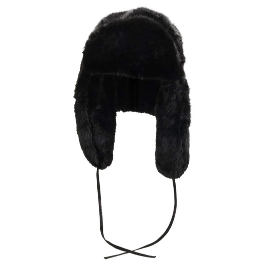 MASTERMIND WORLD x KANGOL FAUX FUR TRAPPER / 012:BLACK