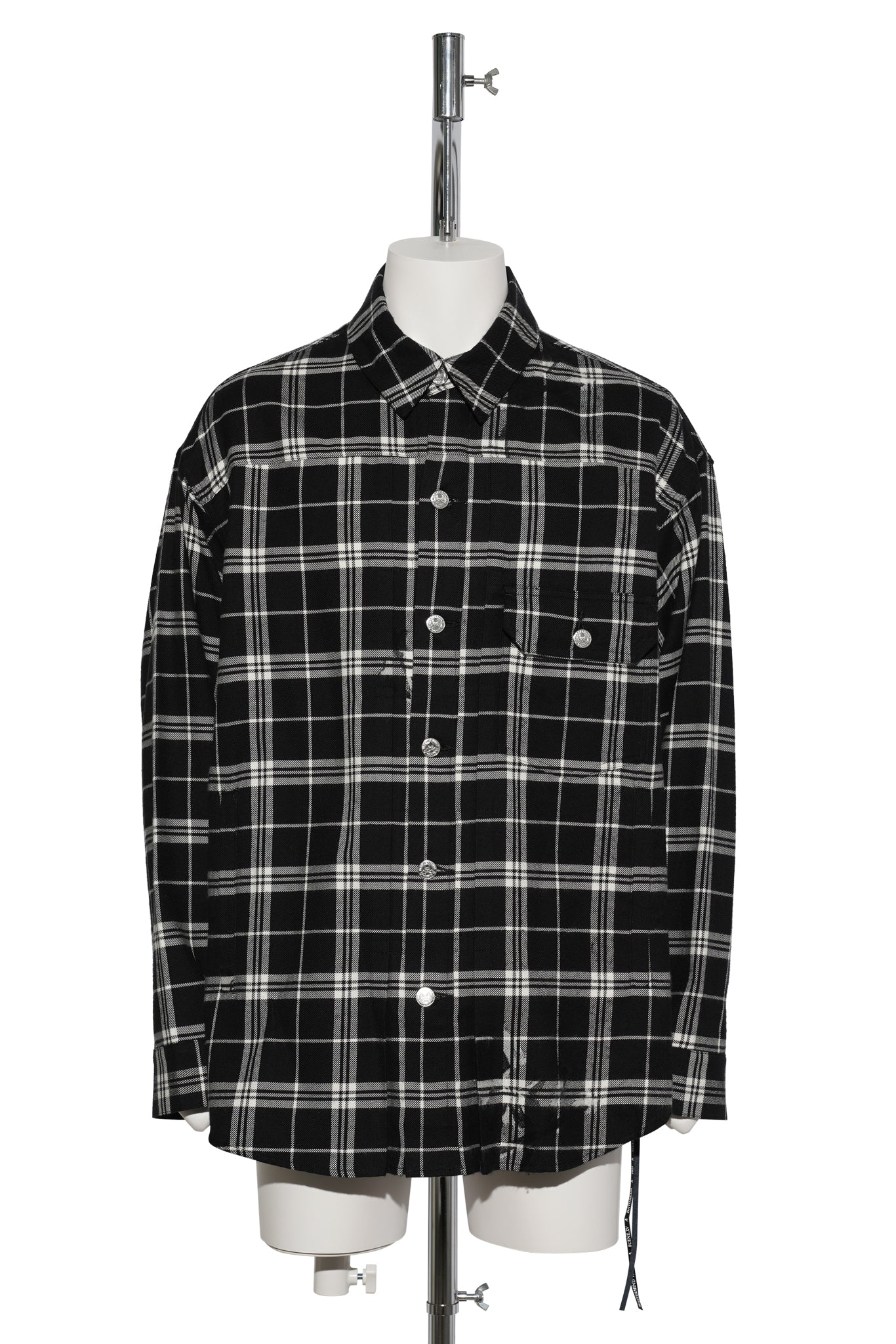 SH005 / 133:BLACK PLAID