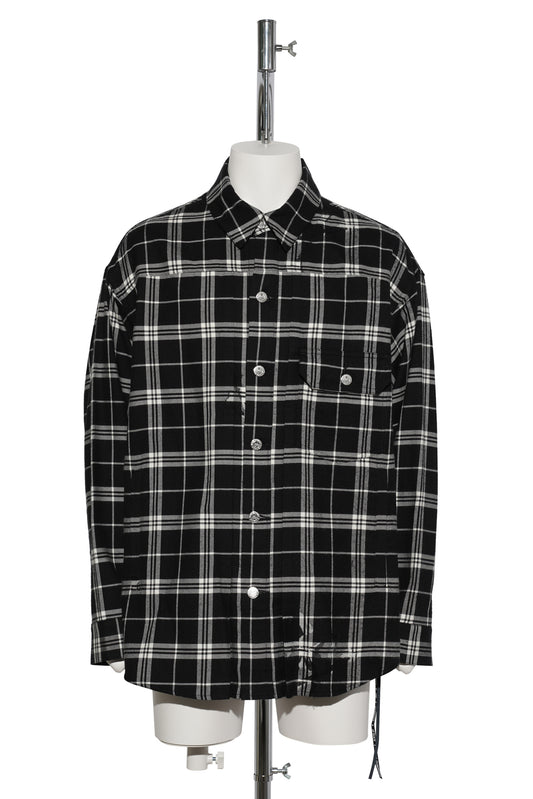 SH005 / 133:BLACK PLAID