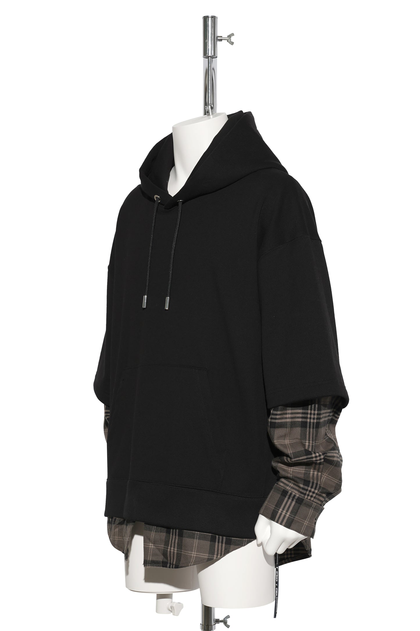 SW029 / 527:BLACK x BROWN PLAID