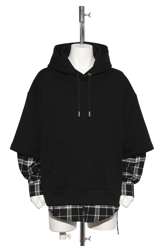 SW029 / 653:BLACK x BLACK PLAID