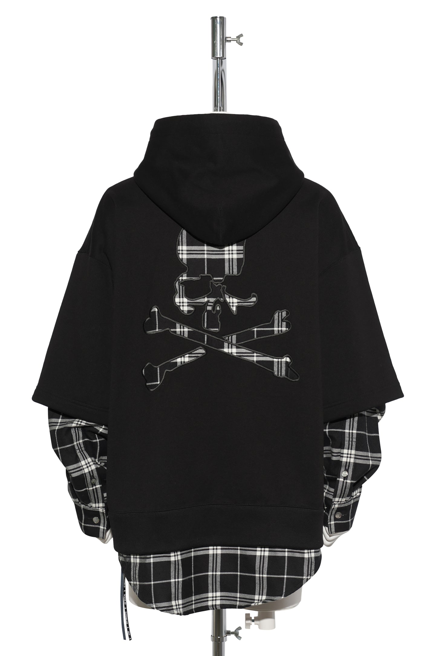 SW029 / 653:BLACK x BLACK PLAID