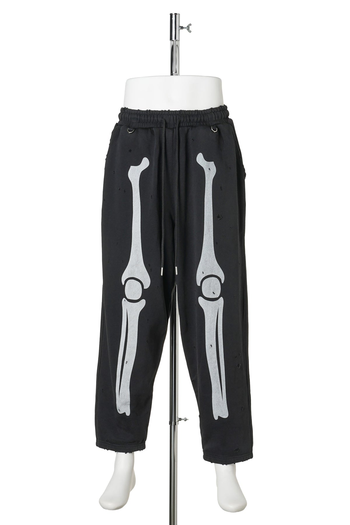 VANSON SWEATPANTS DAMAGED / 012:BLACK