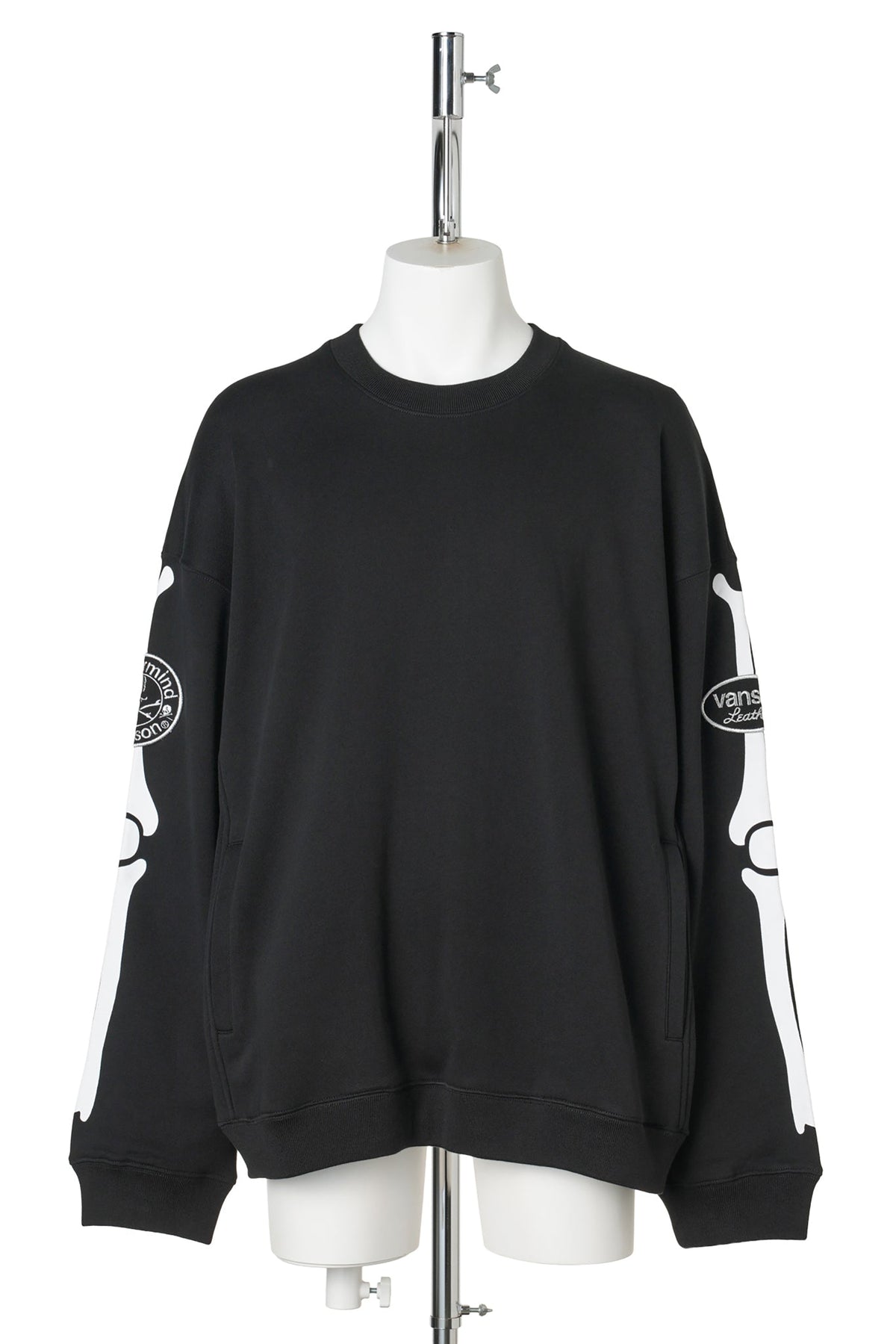 VANSON CREWNECK SWEATSHIRT B-FIT / 012:BLACK
