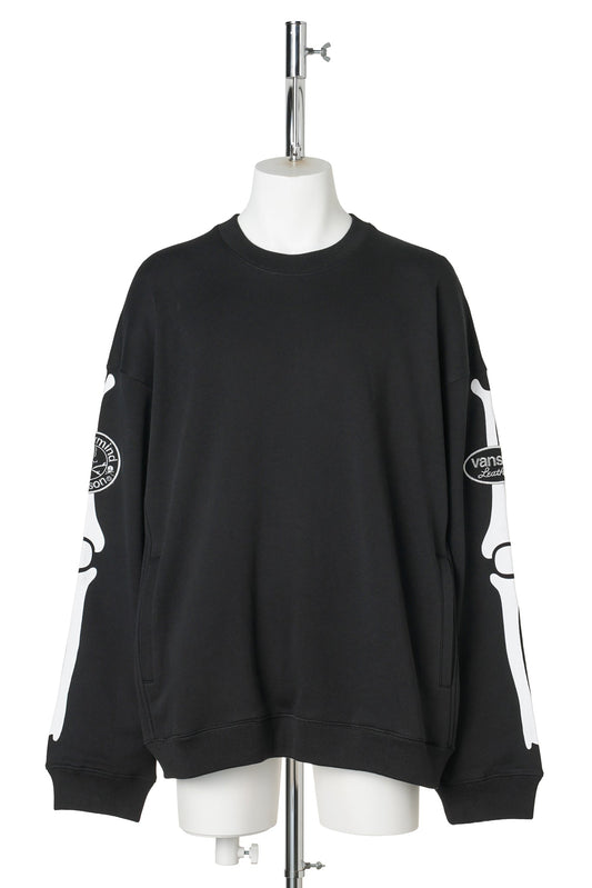 VANSON CREWNECK SWEATSHIRT B-FIT / 012:BLACK