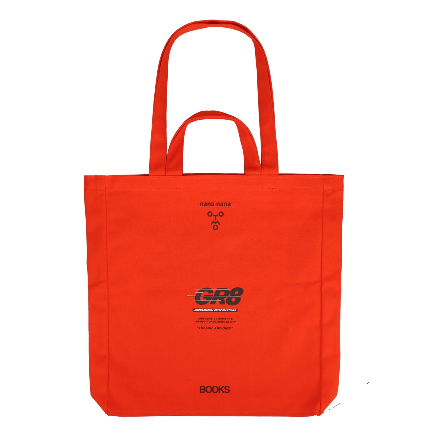 AKIRA REMIX x nana-nana TOTE BAG / ORANGE