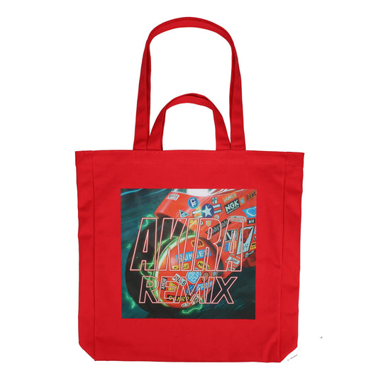 AKIRA REMIX x nana-nana TOTE BAG / RED