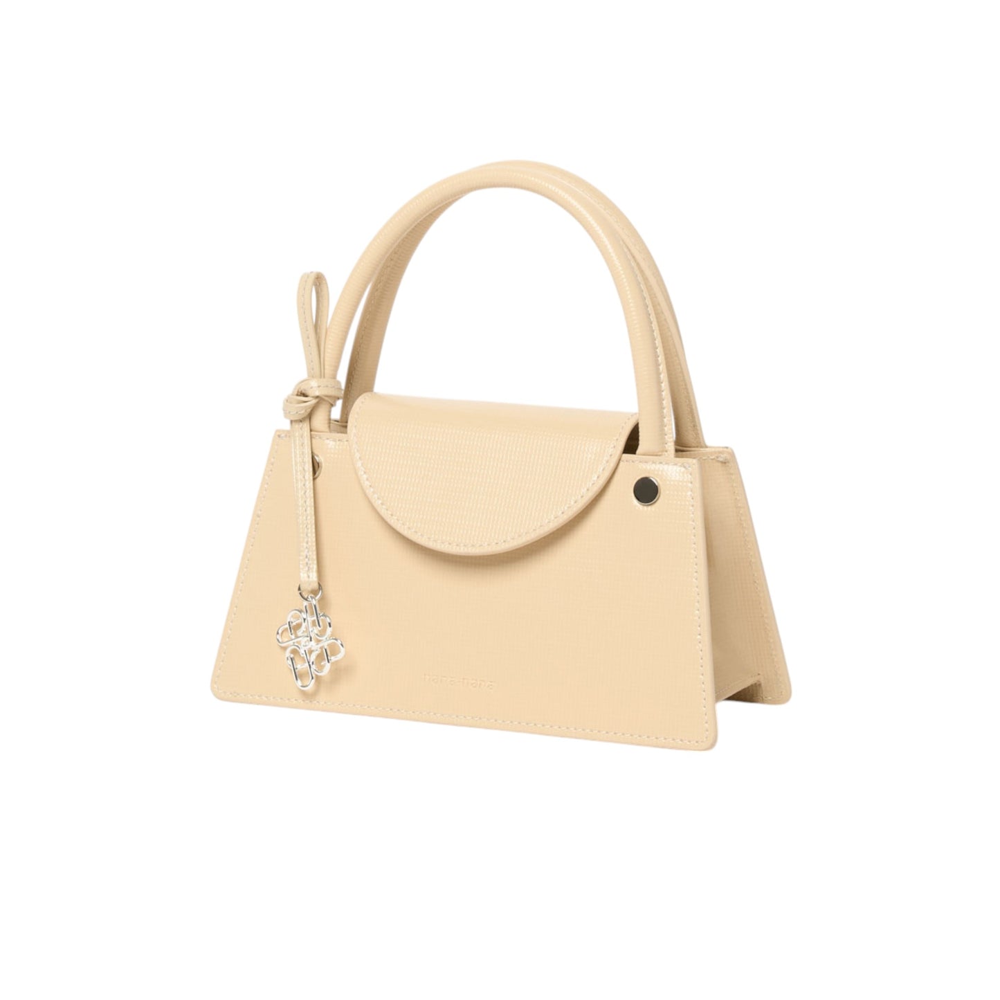 KNOT MIDI SHOULDER BAG / IVORY