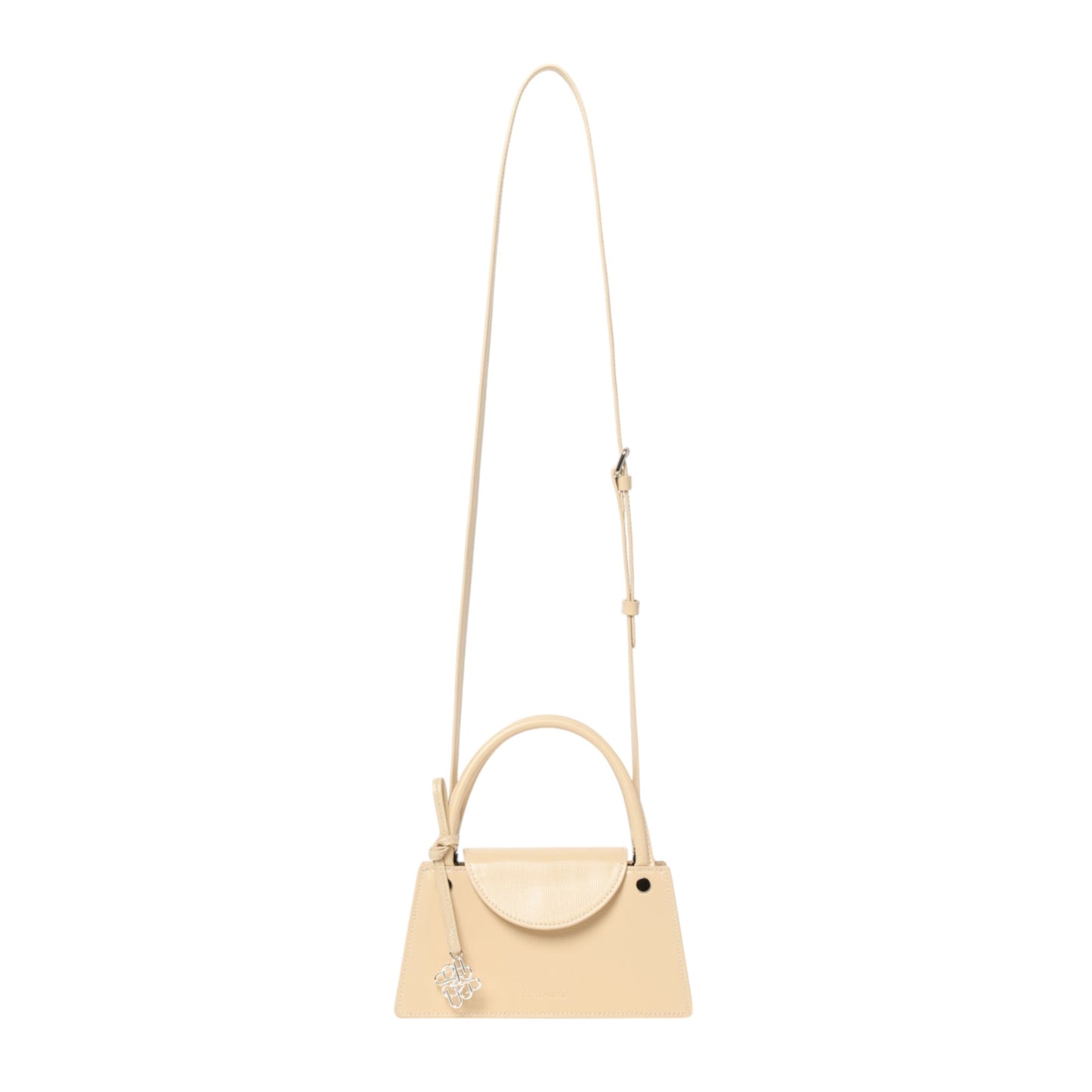 KNOT MIDI SHOULDER BAG / IVORY