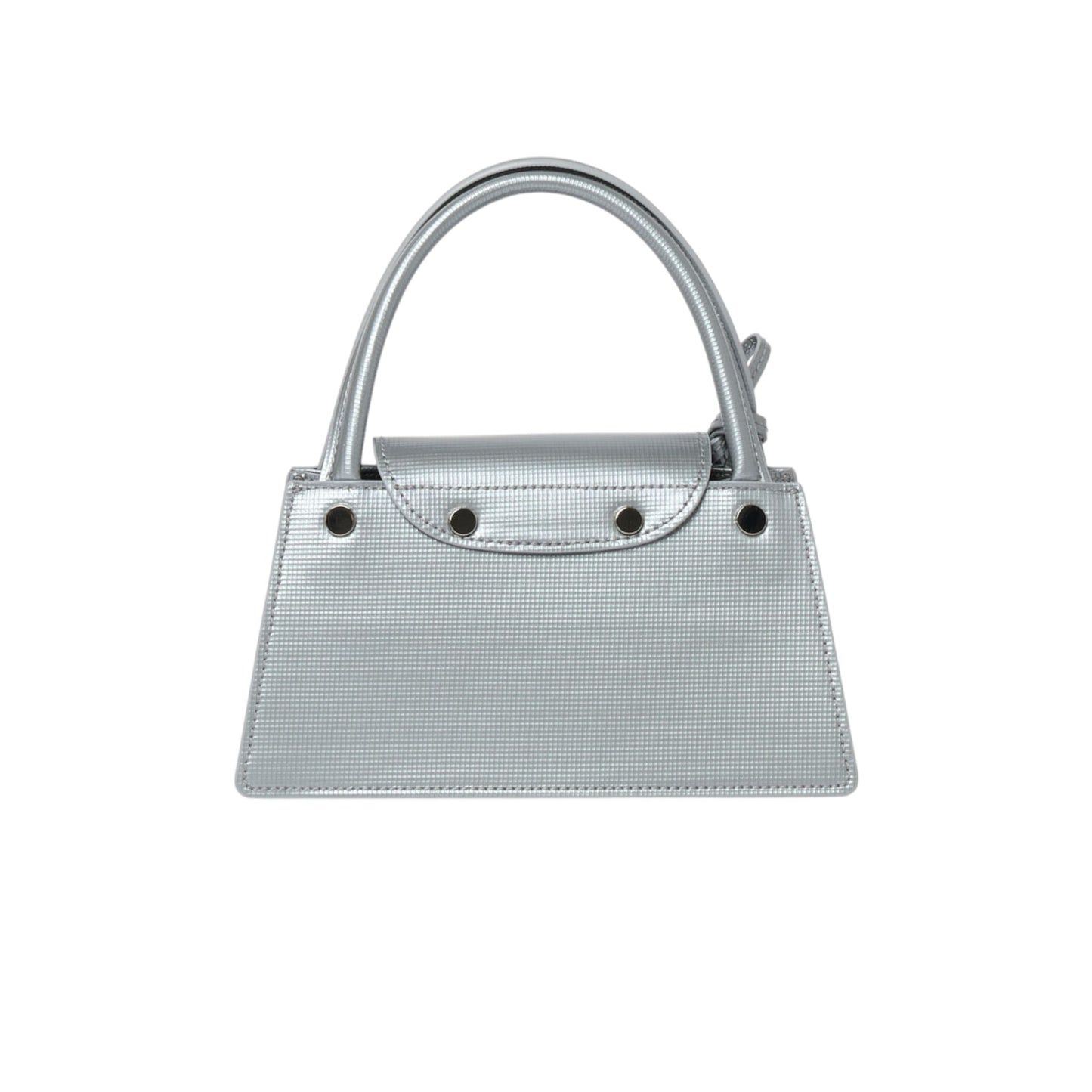 KNOT MIDI SHOULDER BAG / SILVER