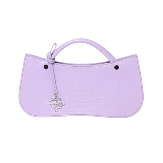 KNOT MIDI SHOULDER BAG / LAVENDER