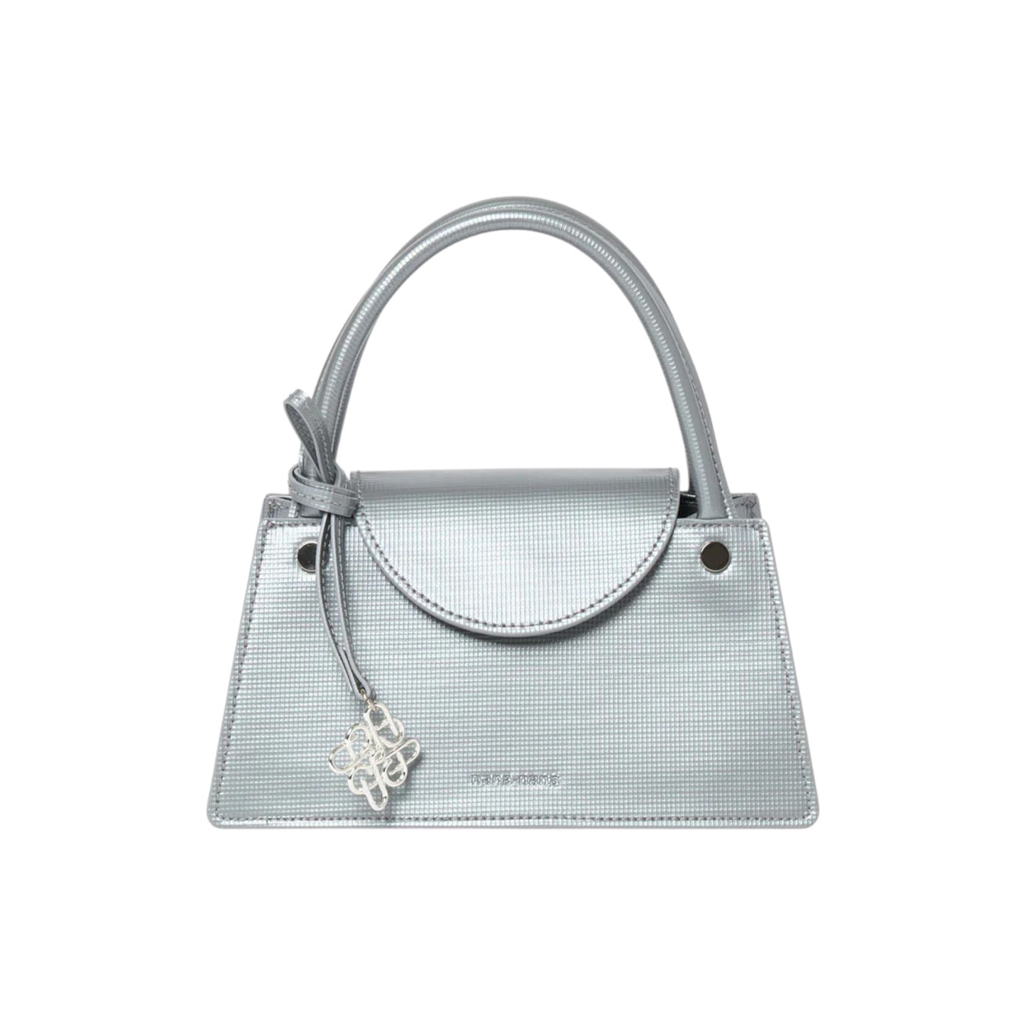 KNOT MINI SHOULDER BAG / SILVER