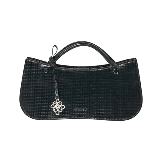 KNOT MIDI SHOULDER BAG / BLACK