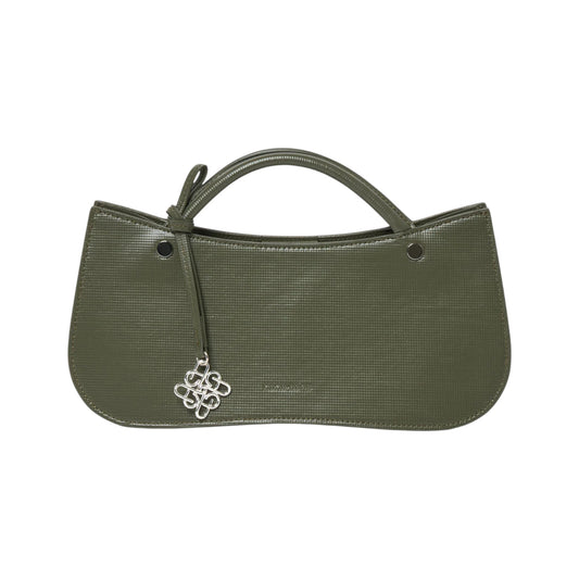 KNOT MIDI SHOULDER BAG / KHAKI