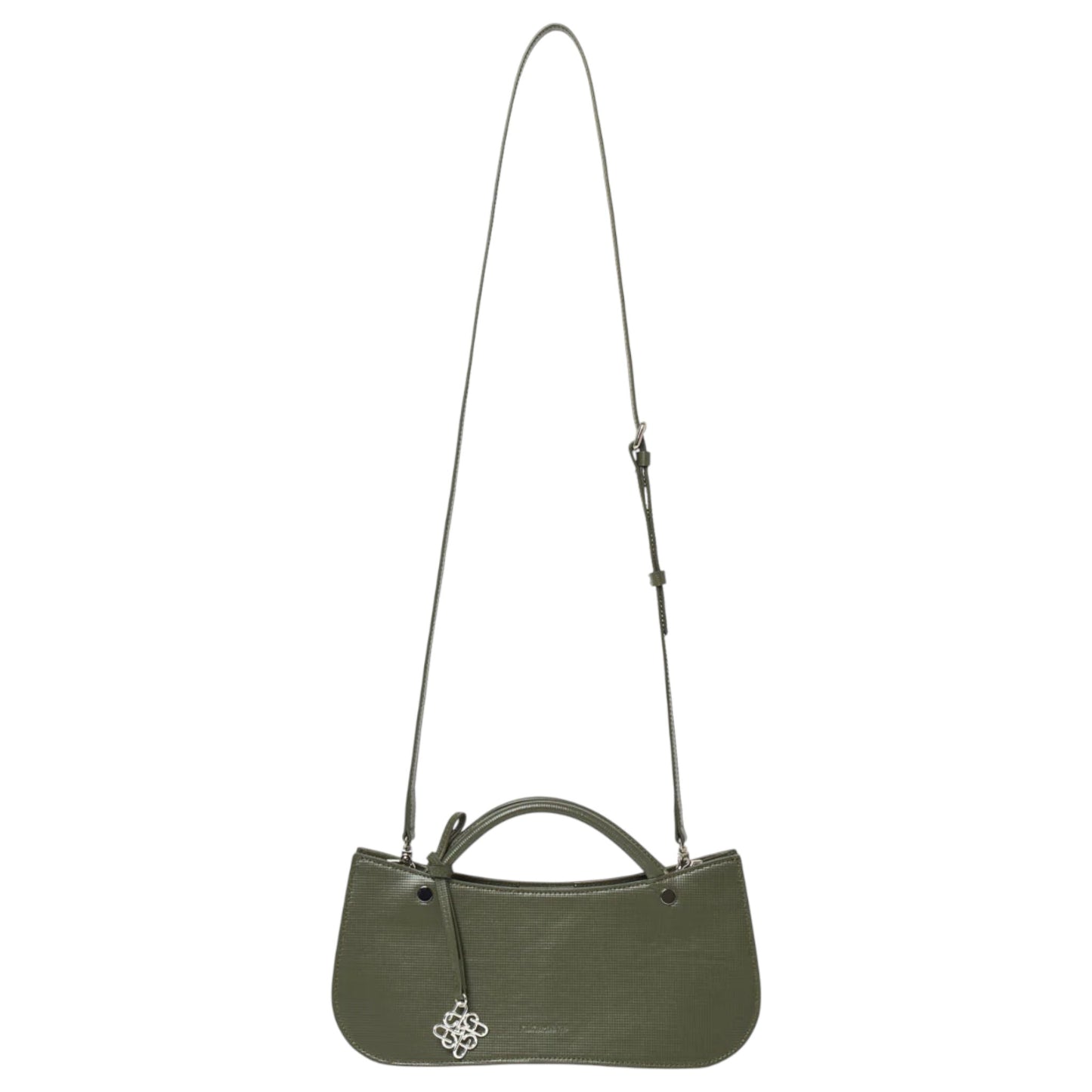 KNOT MIDI SHOULDER BAG / KHAKI