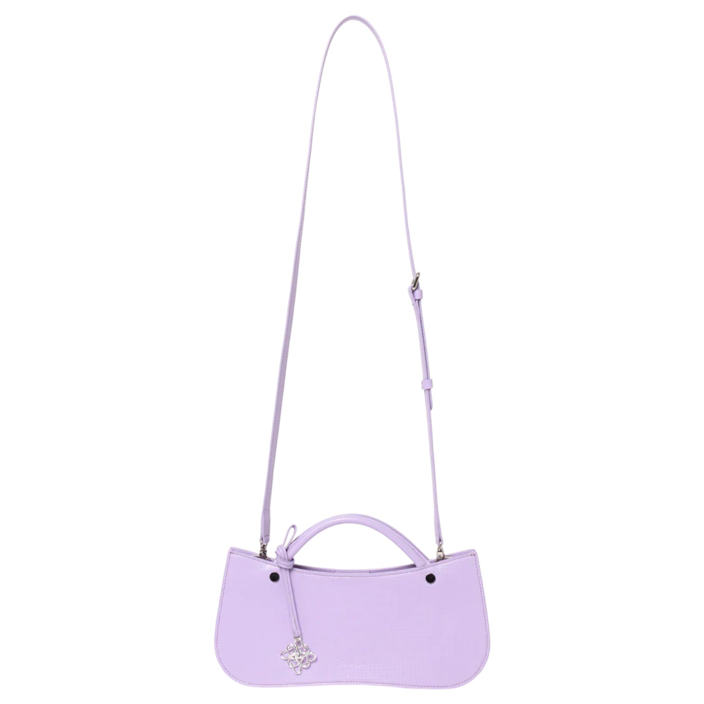 KNOT MIDI SHOULDER BAG / LAVENDER