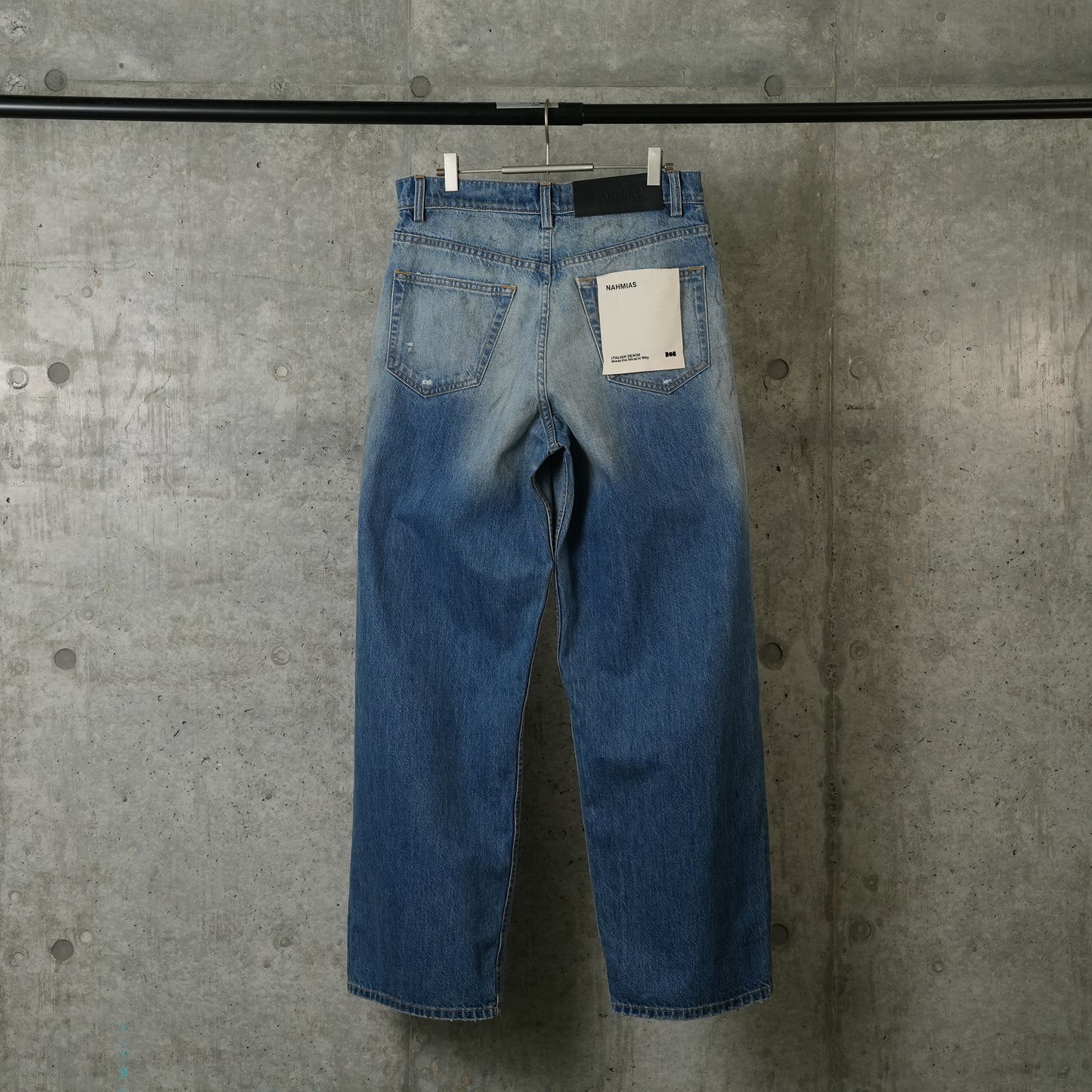 WIDE JEANS / LIGHTWASH