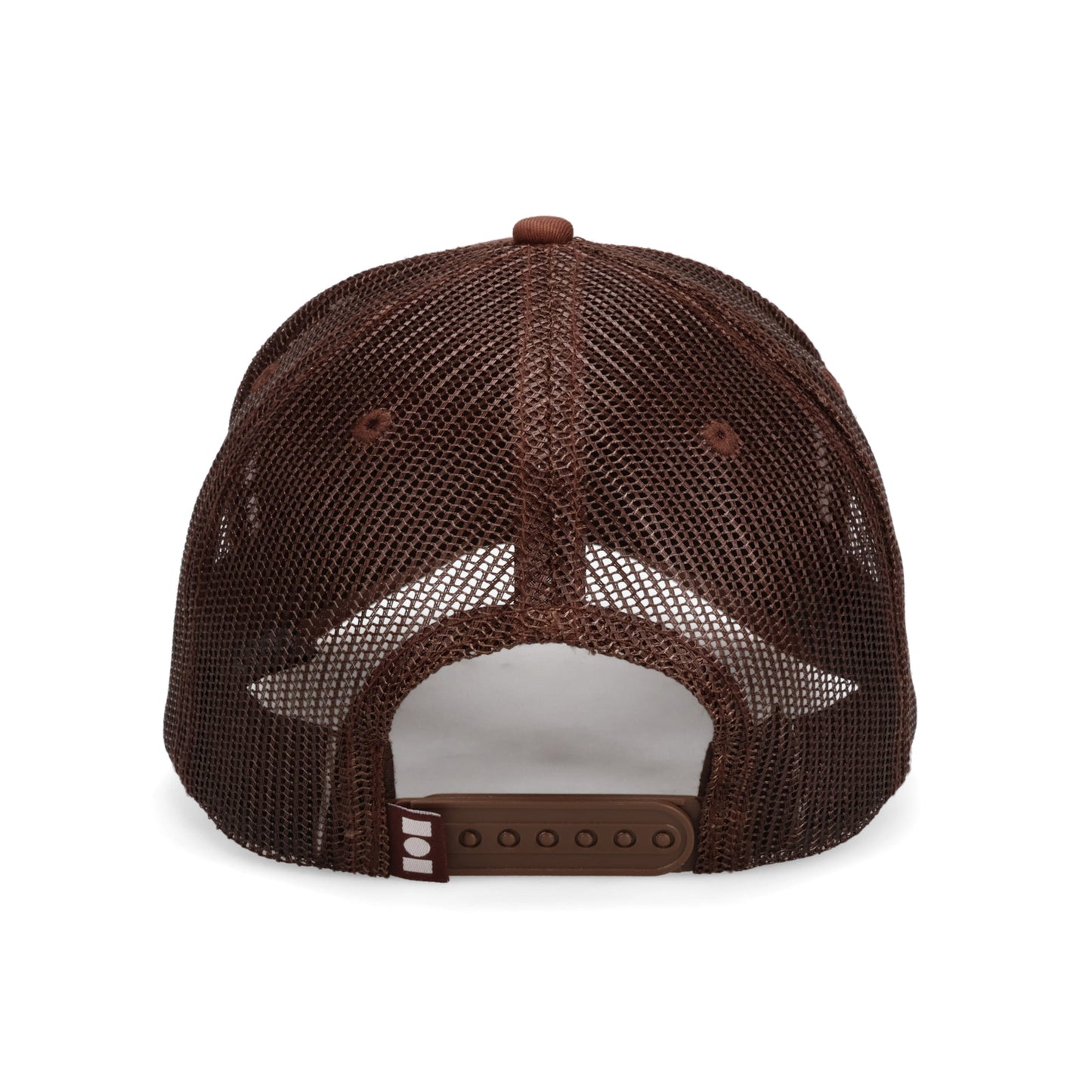 STUDDED NAHMIAS MARQUEETRUCKER HAT / BROWN