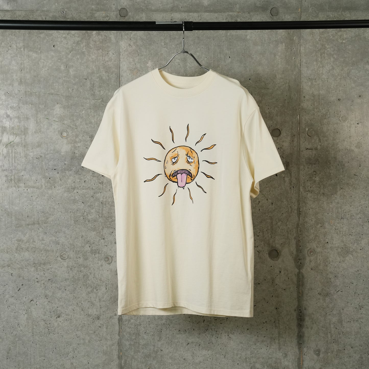 SUN T-SHIRT / ANTIQUE WHITE