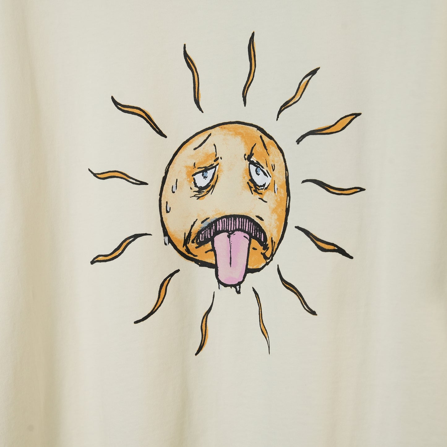 SUN T-SHIRT / ANTIQUE WHITE