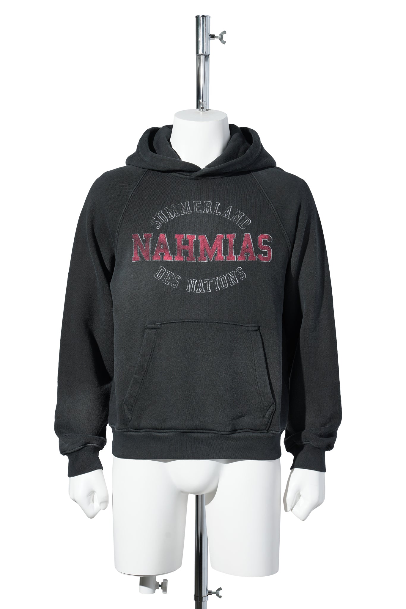 DES NATIONS GIRLFRIEND HOODIE / AGED BLACK