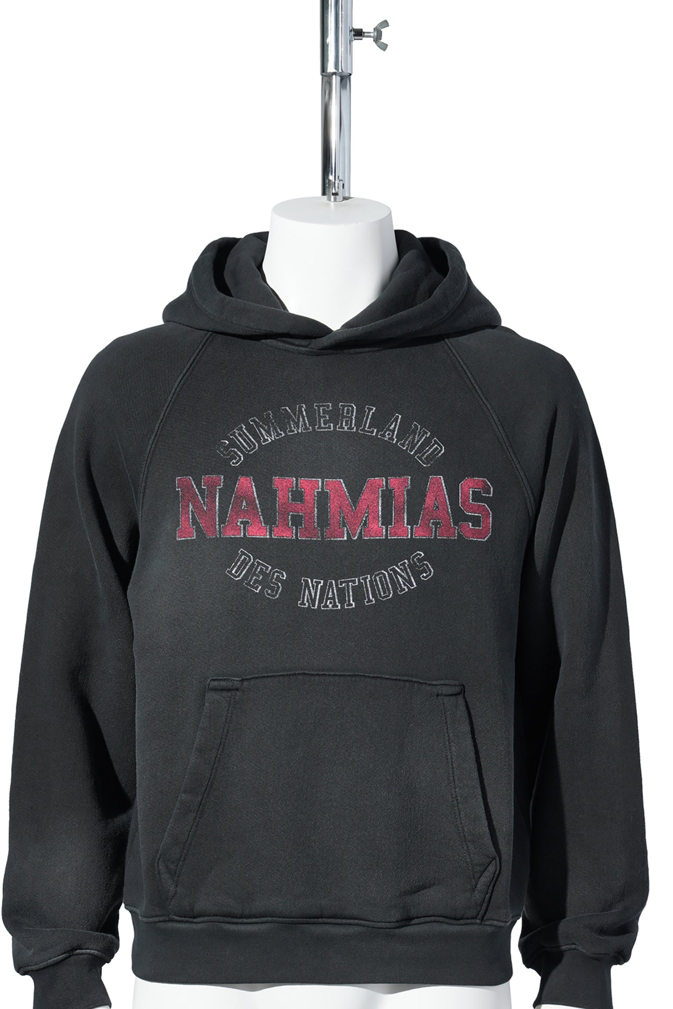 DES NATIONS GIRLFRIEND HOODIE / AGED BLACK