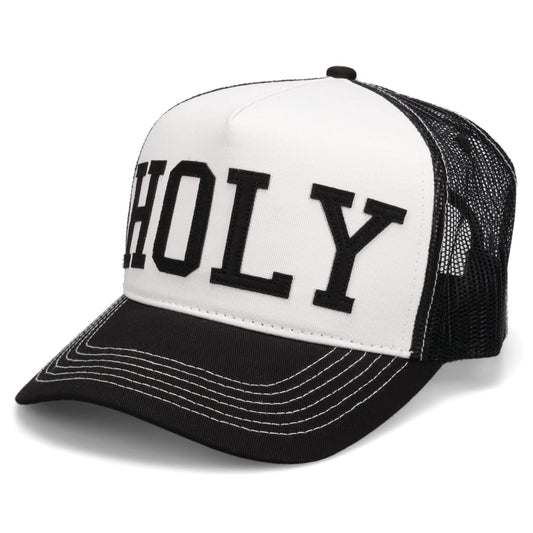 HOLY TRUCKER HAT / BLACK