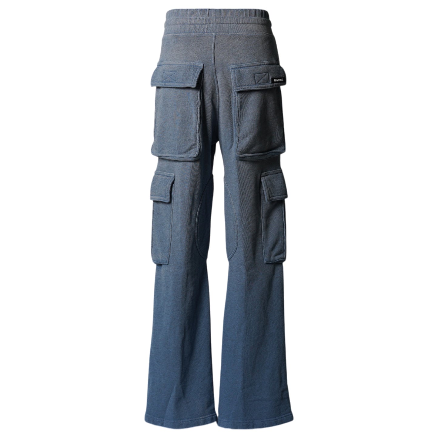 LOGO CARGO SWEATPANTS / WORN BLUE