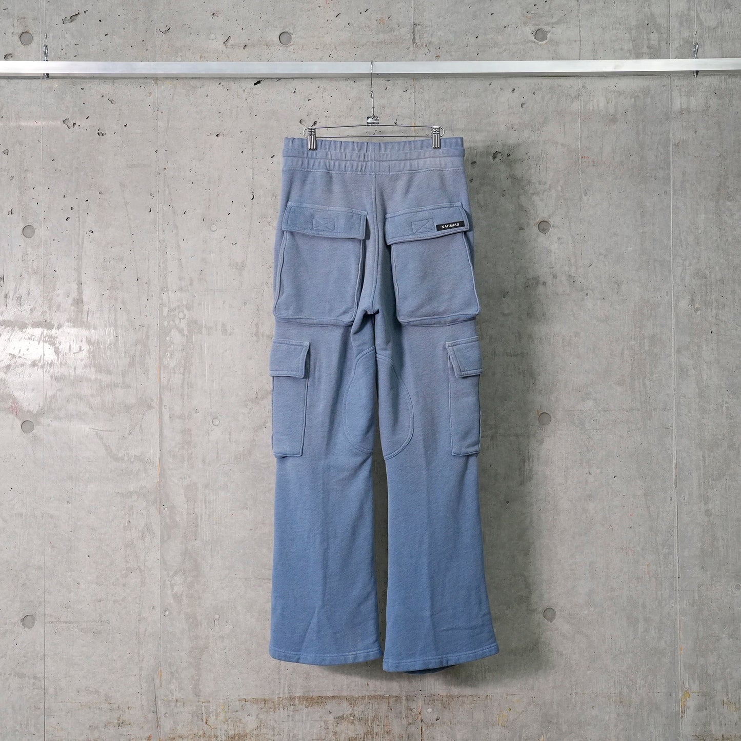 LOGO CARGO SWEATPANTS / WORN BLUE