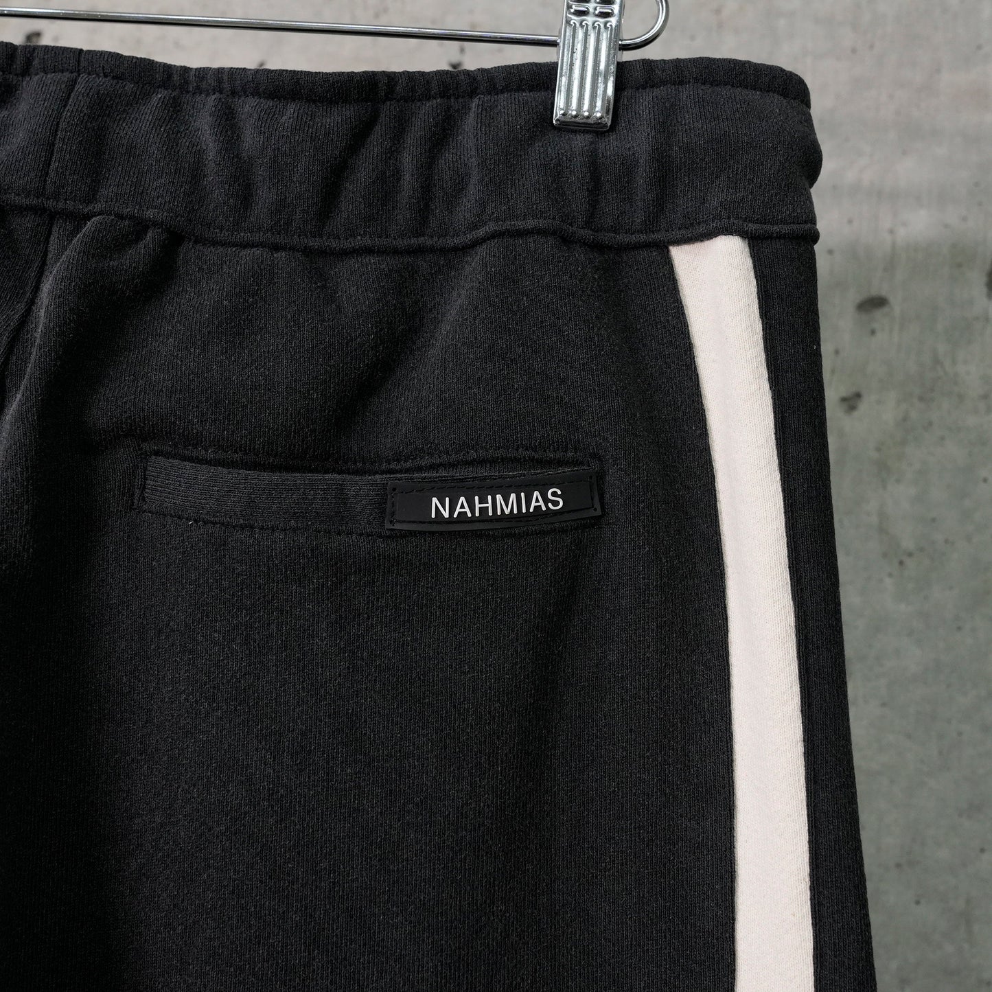 P.E. HEAVY COTTON TRACK PANT / WORN BLACK