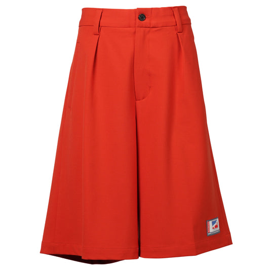 SHORTY'S 24 PLEATED SHORTS / ORANGE