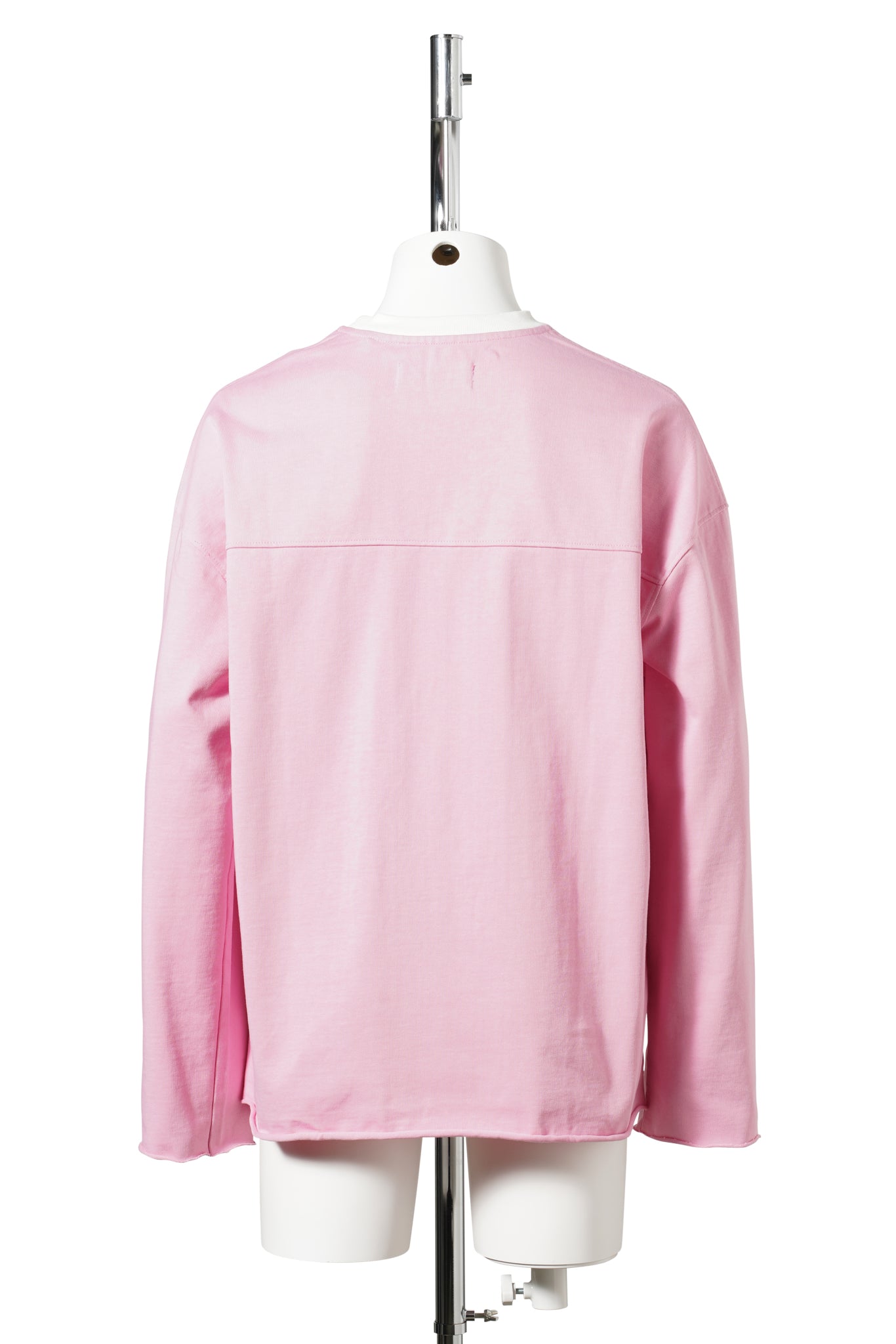 VARSITY LOGO L/S SHIRT / 682:PALE PINK
