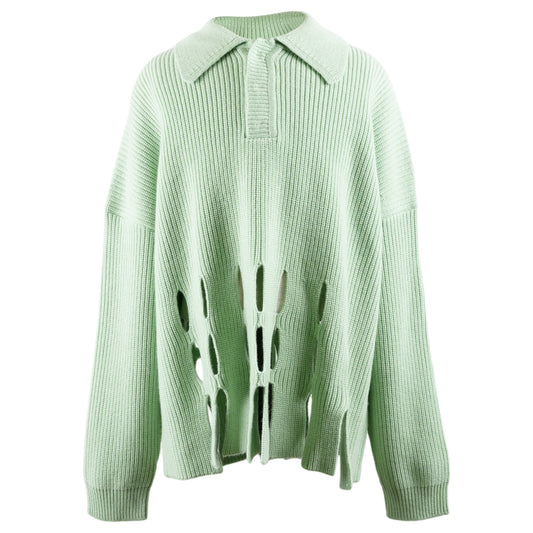 THIAGO PALE GREEN CASHMERE BLEND / PALE GREEN