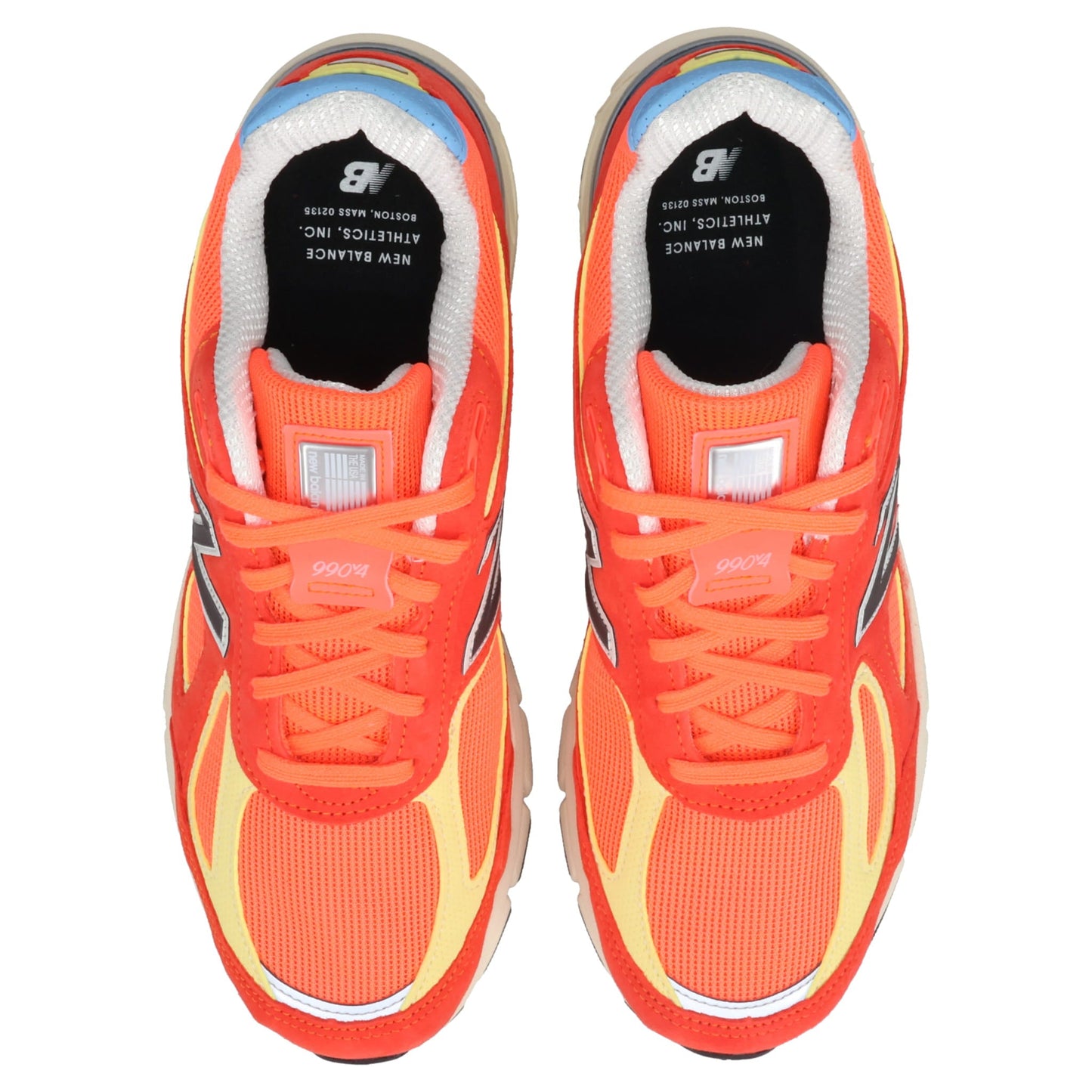 990 V4 / URGENT RED/MAIZE/AFTERGLOW