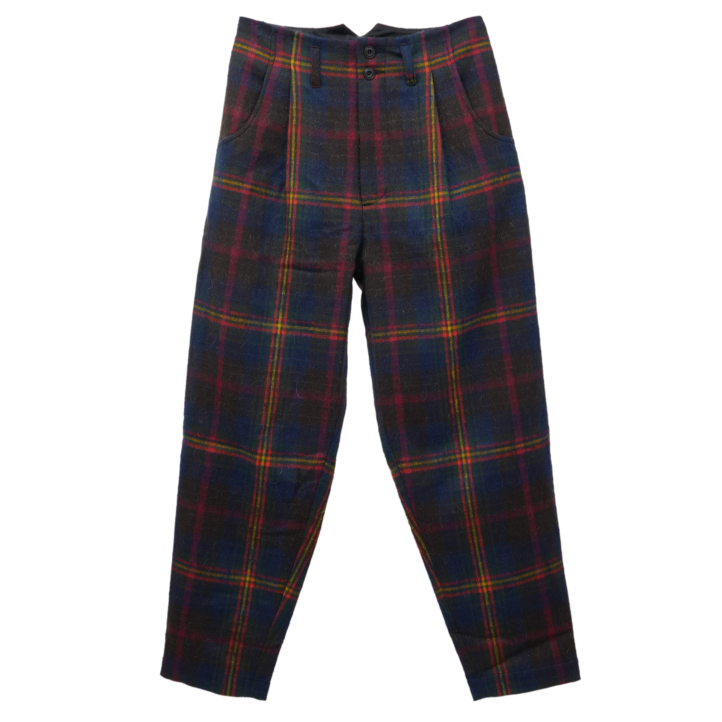 PLEATED TROUSER / ND TARTAN